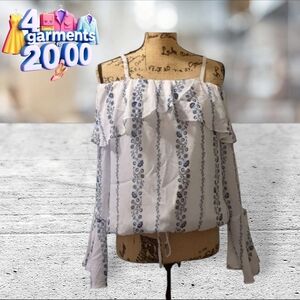 BCX off the shoulder blouse. Size L juniors